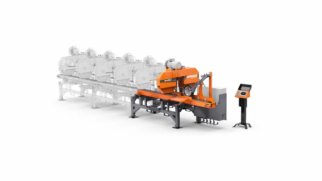 Горизонтальный делительный станок Wood-Mizer HR500
